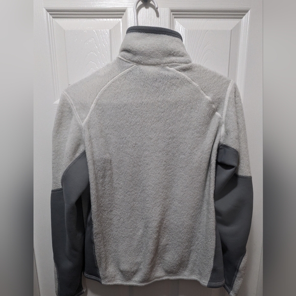 Patagonia Jacket Womens Small Gray Full Zip Fleece Polartec R2 Regulator Hiking - Picture 2 of 8